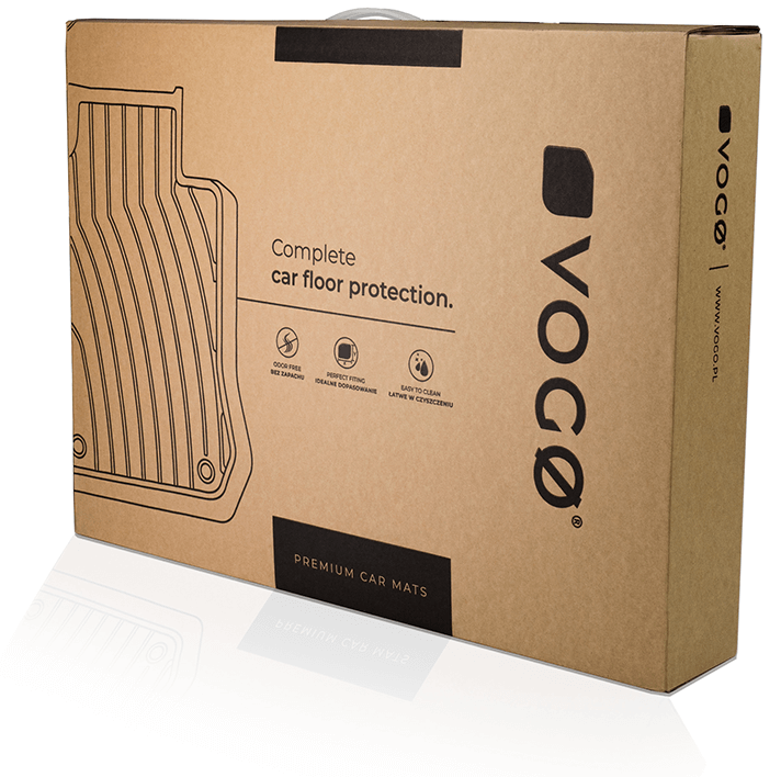Opakowanie dywaników samochodowych VOGO